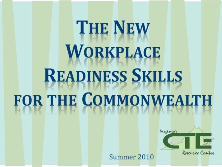 Commonwealth & Advancement Workplace